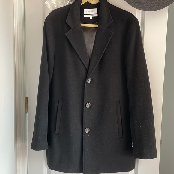 Calvin klein precious fiber blend coat Clearance